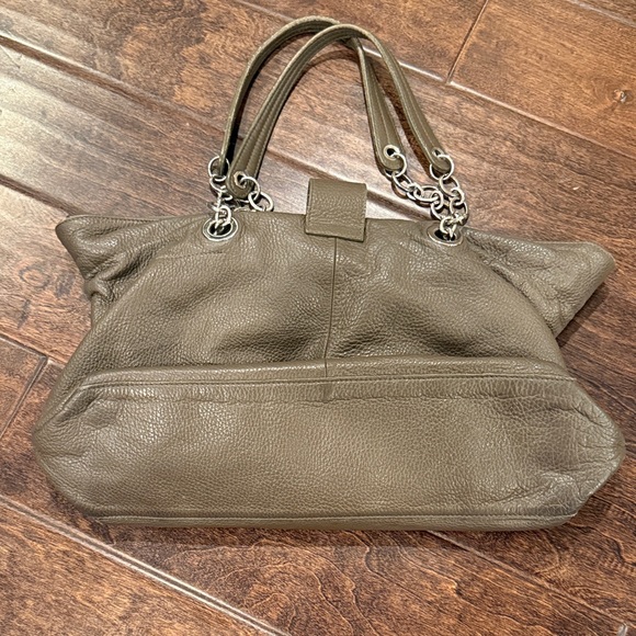 Furla Taupe Leather Shoulder Bag - Picture 6 of 11